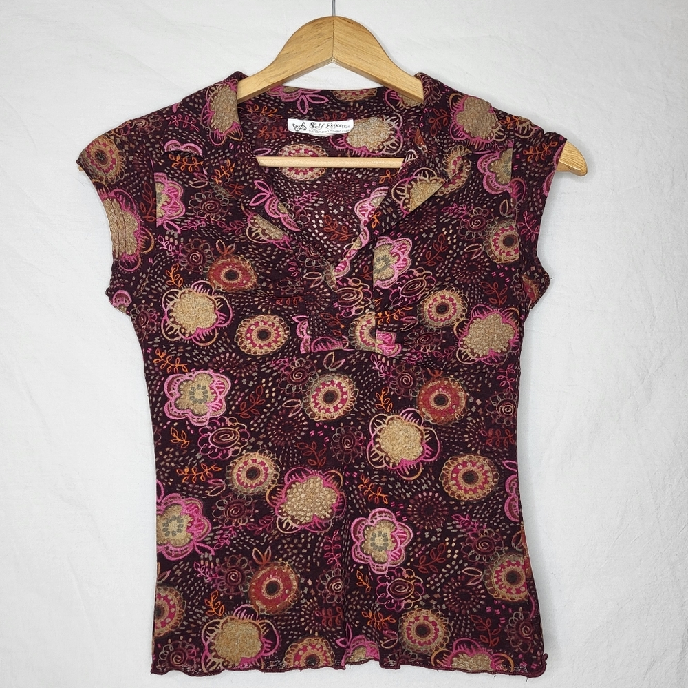 Floral Print Tee